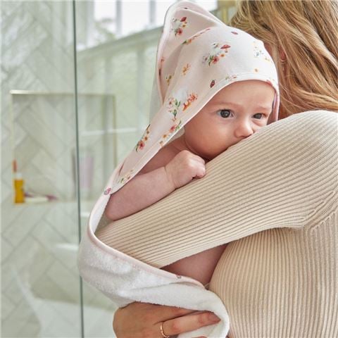 Jiggle & Giggle - Waddling Around Jersey Hooded Towel