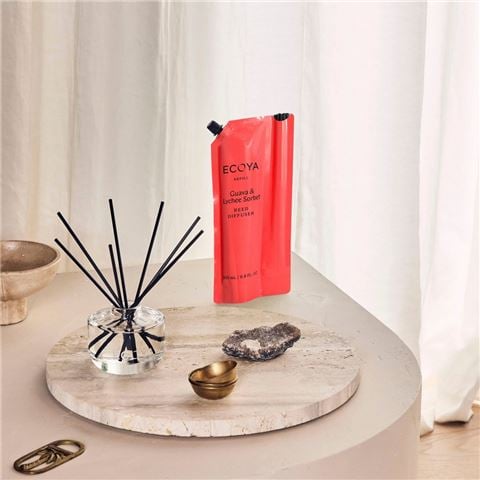 Ecoya - Guava & Lychee Sorbet Diffuser Refill