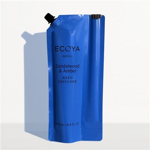 Ecoya - Sandalwood & Amber Diffuser Refill