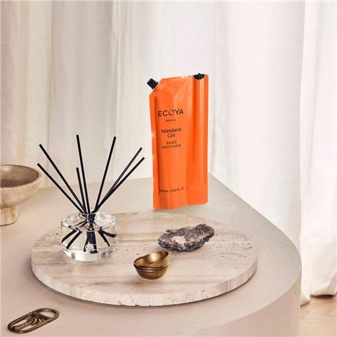 Ecoya - Mandarin Gin Reed Diffuser Refill