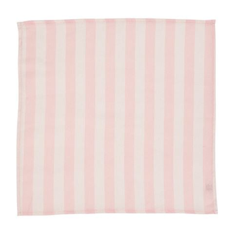 A.Trends - Pink Stripe Linen Napkin Set 4pce