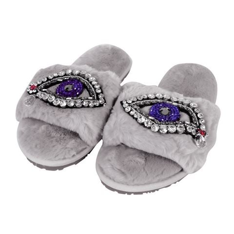 Peter's - Eye Love Slippers Feather Large 38/39