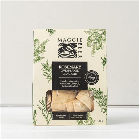 Maggie Beer - Rosemary Oven Baked Crackers 130g