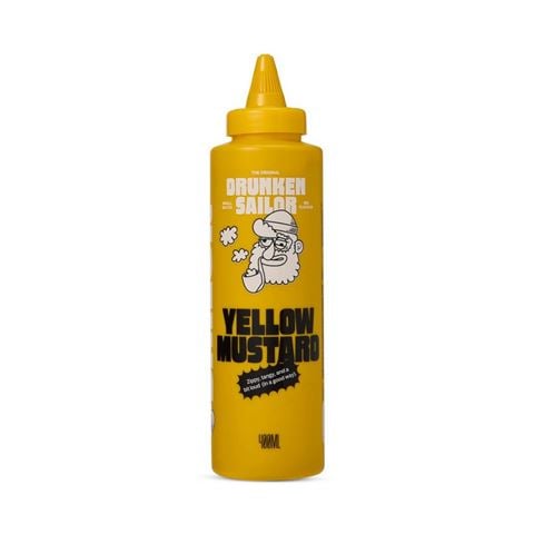 Drunken Sailor Yellow Mustard 400ml - Peter's of Kensington
