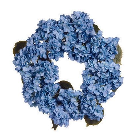 Easter - Luxe Blue Hydrangea Wreath 60cm