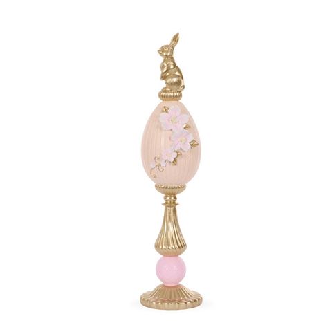 Easter - Luxe Floral Egg Finial 45cm