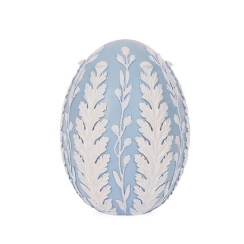 Easter - Blue Baroque Egg Large