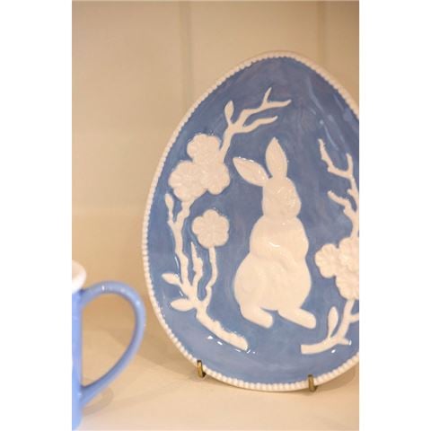 Easter - Bunny Blossom Egg Plate
