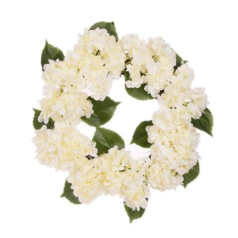 Easter - Luxe White Hydrangea Wreath 60cm