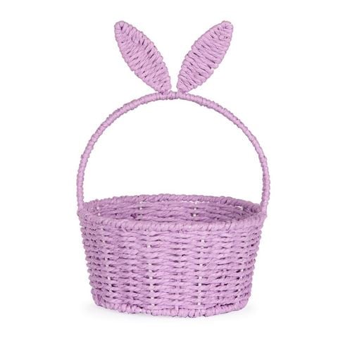 Easter - Purple Bunny Ears Basket