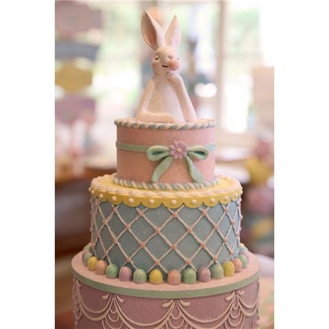 Easter - Pastel Cake w/Bunny 40cm