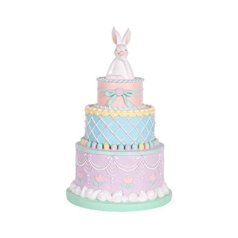 Easter - Pastel Cake w/Bunny 40cm