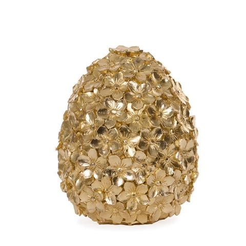 Easter - Gold Floral Blossom Egg 25.5cm