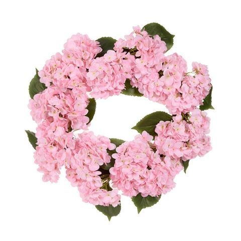 Easter - Luxe Pink Hydrangea Wreath 60cm
