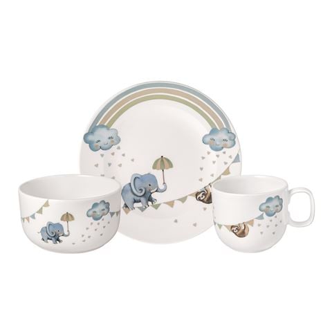 Villeroy & Boch - Boho Kids Walk Like An Elephant Children’s Crockery Set 3pce