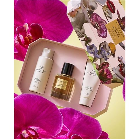 Glasshouse - Limited Edition Kyoto In Bloom Fragrance Gift Set 3pce