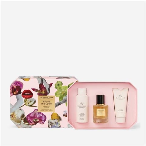 Glasshouse - Limited Edition Kyoto In Bloom Fragrance Gift Set 3pce