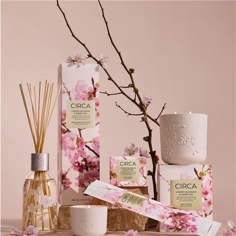 CIRCA - Cherry Blossom & Green Tea Candle 70g