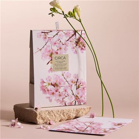 CIRCA - Limited Edition Cotton Flower & Freesia Scented Drawer Liner Set 6pce