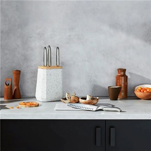 Furi - Pro Stone Block Set Sepia Terrazzo 5pce