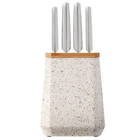 Furi - Pro Stone Block Set Sepia Terrazzo 5pce