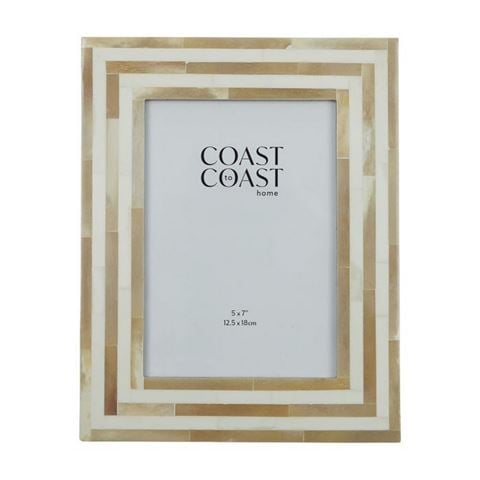 Coast To Coast - Forrada Bone Frame Natural 13x18cm
