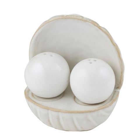 Coast To Coast - Pearl Ceramic S&P Set Natural 3pce