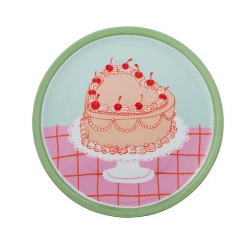 Coast To Coast Buttercream Ceramic Platter Multicoloured 33cm - Peter's of Kensington