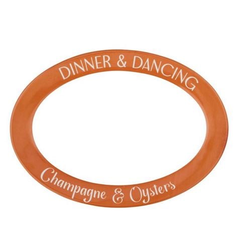 Coast To Coast - Social Ceramic Oval Platter Cherry 36x24cm