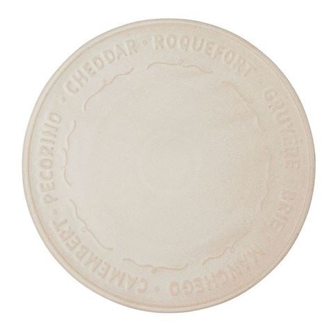 Coast To Coast - Loire Ceramic Cheese Platter Natural 36cm
