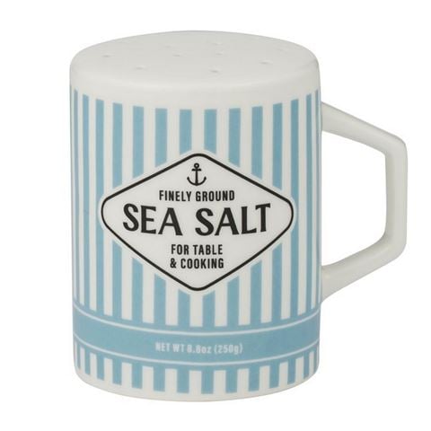 Coast To Coast - Deli Ceramic Salt Shaker Blue 10.5x10cm