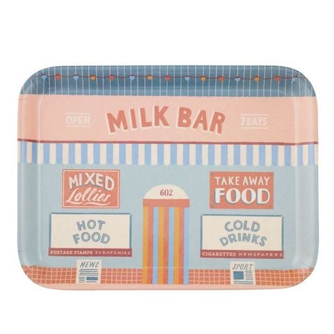 Coast To Coast - Milk Bar Bamboo Fibre Tray 44x33cm
