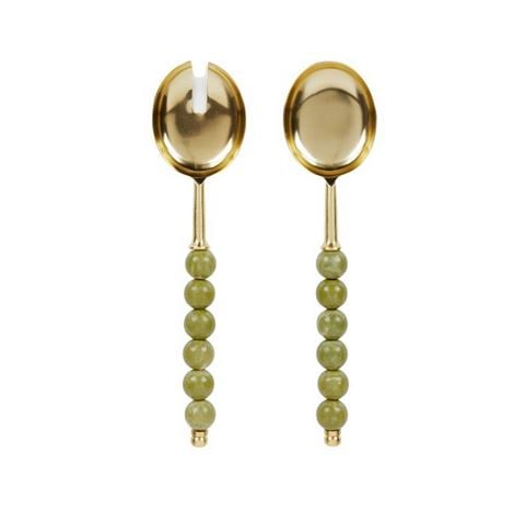 Coast To Coast - Amalia Olive S.Steel & Resin Server Set 26cm 2pce