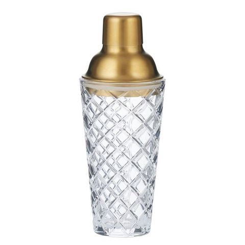 Coast To Coast - Ryder Cut Glass Cocktail Shaker 8.5x21cm