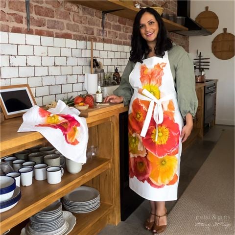 Petal & Pins - Poppy Apron