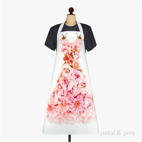 Petal & Pins - Cecile Brunner Rose Apron