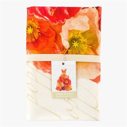 Petal & Pins - Poppy Dress Tea Towel