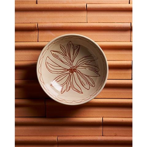 Robert Gordon - June's Daisy Bowl Taupe 5.6x20cm