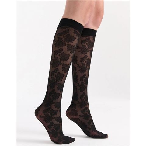 Levante - Carlina Floral Knee Nero