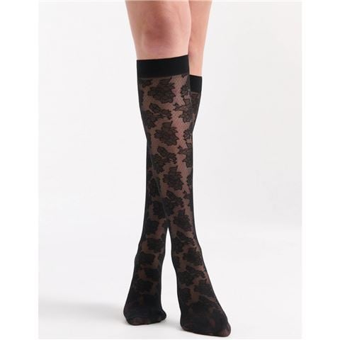 Levante - Carlina Floral Knee Nero