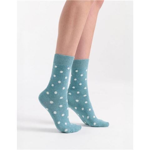 Levante - Ilaria Spot Crew Sock Seaglass