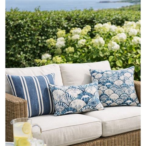 Paloma - Outdoor Sapphire Isle Cushion 50x50cm