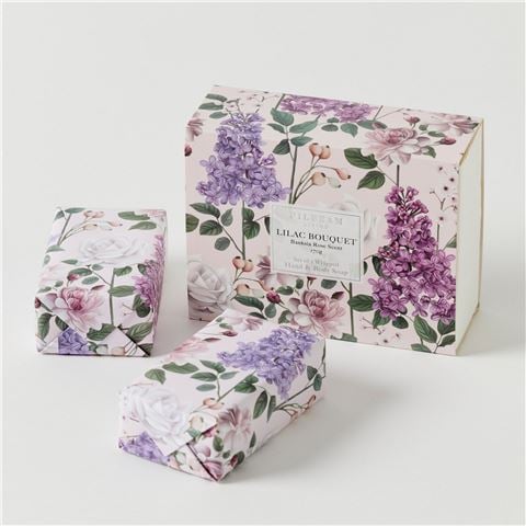 Pilbeam - Lilac Bouquet Scented Soap Gift Set 2pce