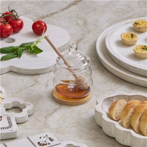 Pilbeam - Beehive Honey Jar w/Dipper