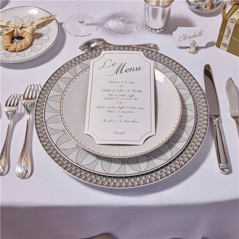 Christofle - Malmaison Imperiale Platinum Underplate 31cm