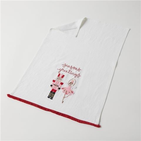 Christmas Seasons Greetings Tea Towel 45x65cm - Peter's of Kensington