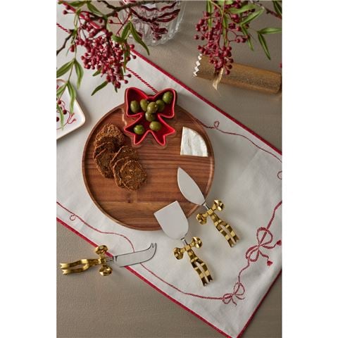 Christmas - Bauble Serving Board w/ Condiment Bowl