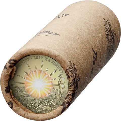 Royal Australian Mint - 2026 Dawn Service $2 Coloured Circulating Coin