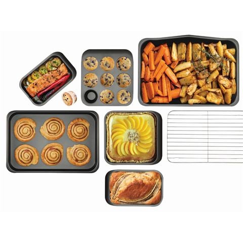 Bakemaster - Stackable Bakeware Set 7pce