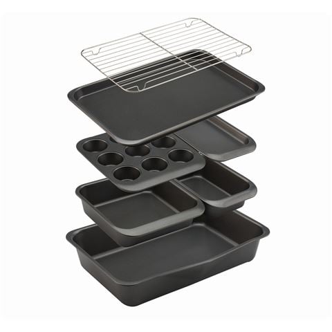 Bakemaster - Stackable Bakeware Set 7pce